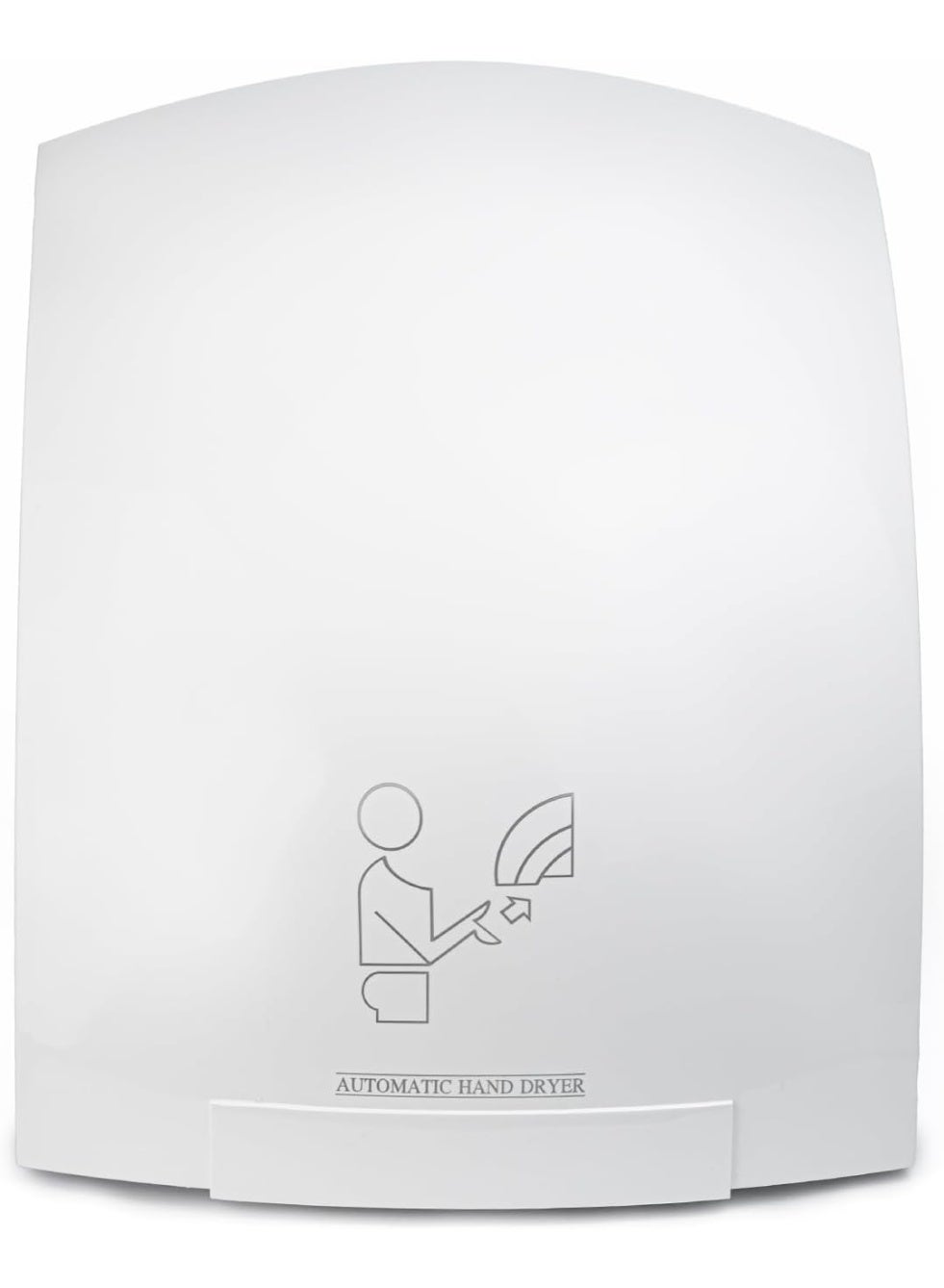 Electric Automatic Hand Dryer, White, Commercial and Home Bathroom